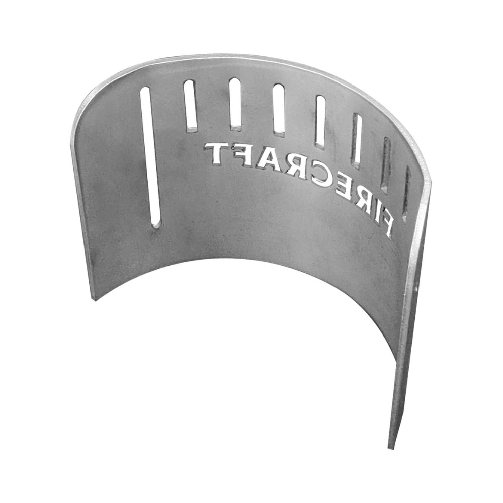 Firecraft New York Flame Shield - Gozney Dome Roccbox back